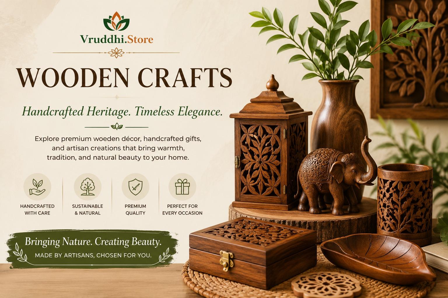 Wooden Crafts category banner